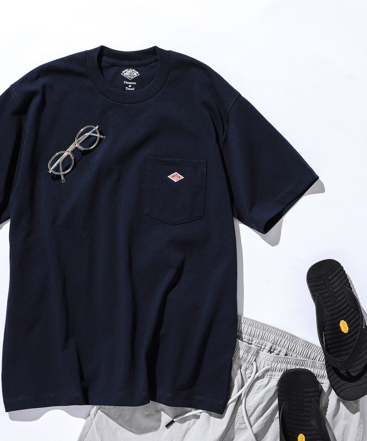 BEAMS（ビームス）DANTON / POCKET T-SHIRT（Tシャツ・カットソー T ...