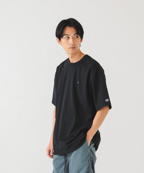 BEAMS（ビームス）Champion × BEAMS / 別注 ニューフェイクイン T