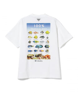 ▲Columbia PFG × BEAMS / 別注 LOGRIVER II BMS T-SHIRT