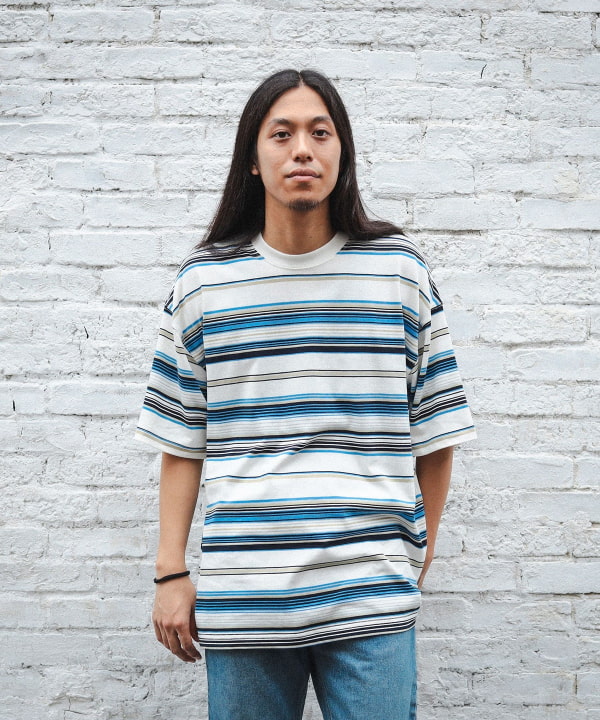 BEAMS [BEAMS] BEAMS / Multi-border T-shirts (T-shirts, cut-and-sew 