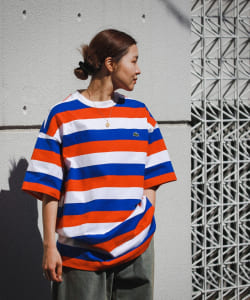 ▲LACOSTE for BEAMS / 別注 ボーダー Tシャツ
