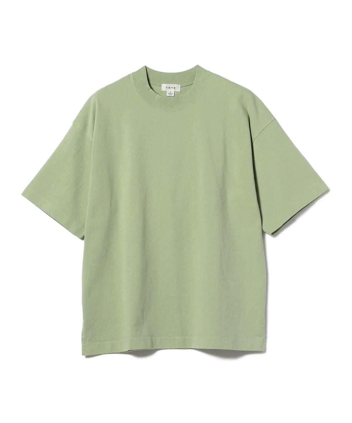 BEAMS（ビームス）tone / Mock Neck Rugby T-shirt（Tシャツ