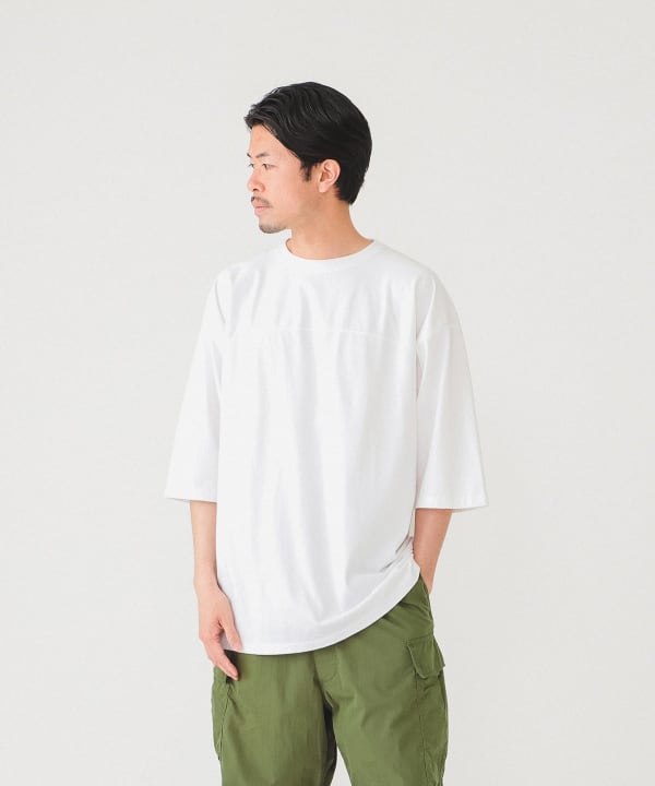 【GREEN】BEAMS / フットボール Tシャツ