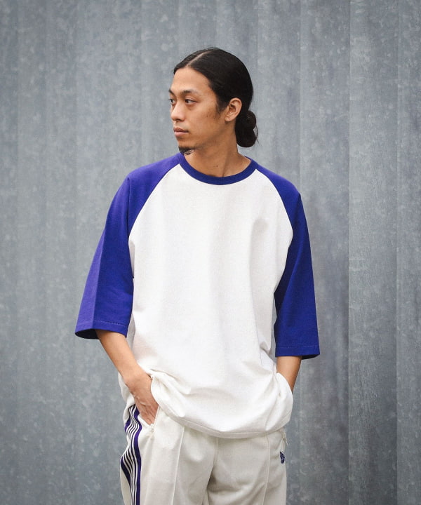 refomed ベースボールビッグT BEAMS（ビームス）ルーズフィット ベースボール Tシャツ（T