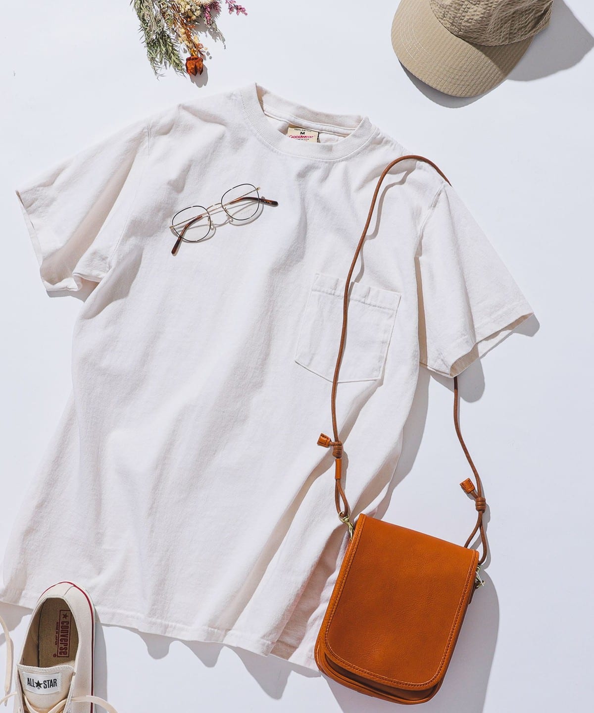 Goodwear グッドウェア / Pocket Tee Tシャツ・カットソー MEN NATURAL L Goodwear グッドウェア / Pocket Tee Tシャツ・カットソー MEN NATURAL L