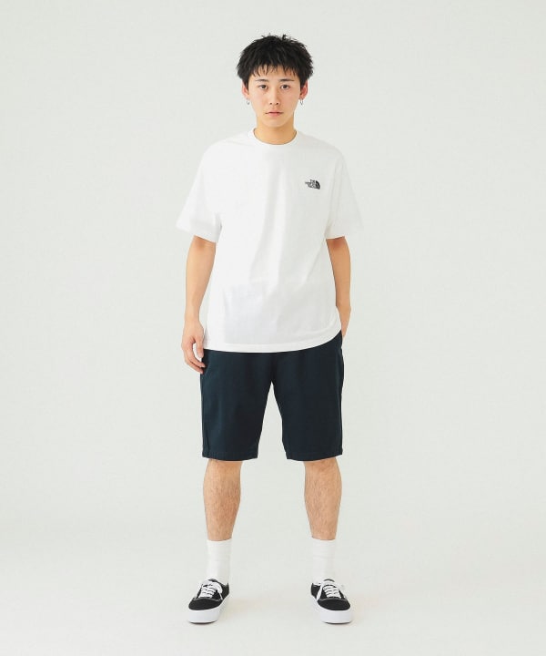 BEAMS THE NORTH FACE BEAMS Short Sleeve Nuptse Cotton Tee (T  