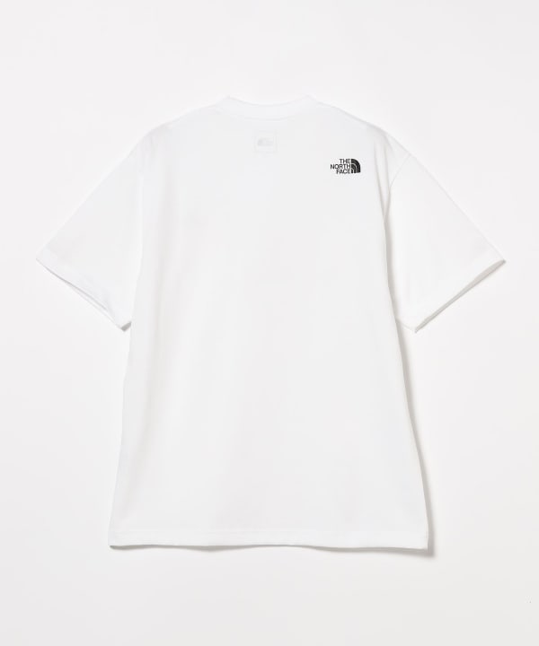 BEAMS THE NORTH FACE BEAMS Short Sleeve Nuptse Cotton Tee (T  