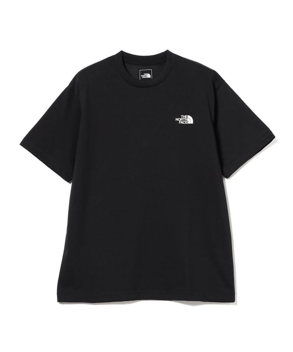 BEAMS THE NORTH FACE BEAMS Short Sleeve Nuptse Cotton Tee (T  