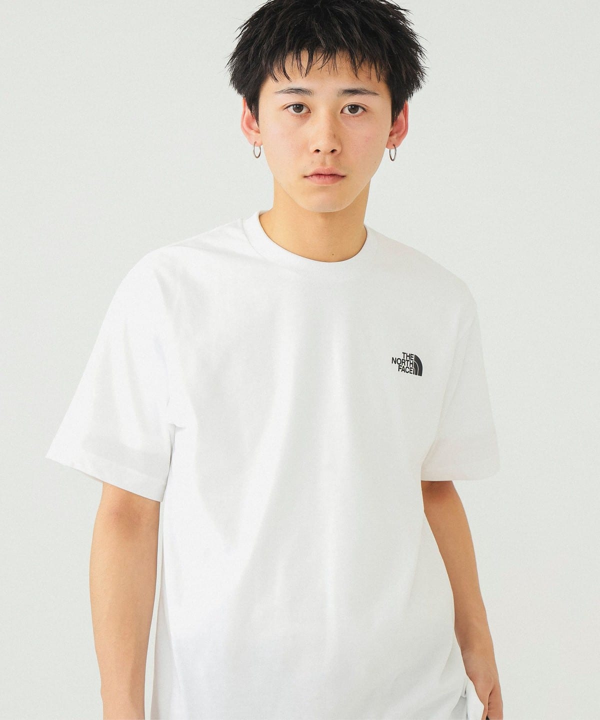 新品買取18SS THE NORTH FACE x BEAMS Tシャツ 白 XL Tシャツ/カットソー(半袖/袖なし)