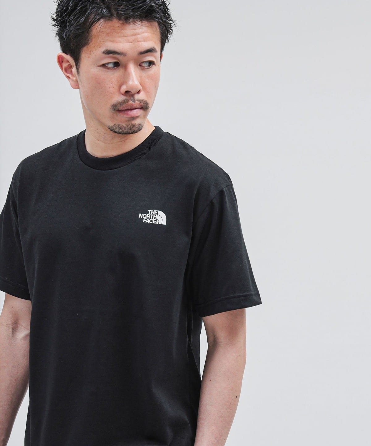 BEAMS THE NORTH FACE BEAMS Short Sleeve Nuptse Cotton Tee (T