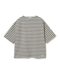 ORCIVAL / 男裝 寬版 船領 短袖 T恤