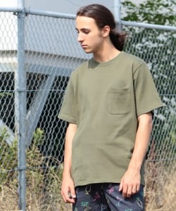 ▲BEAMS / ヘビーウェイト ポケット Tシャツ