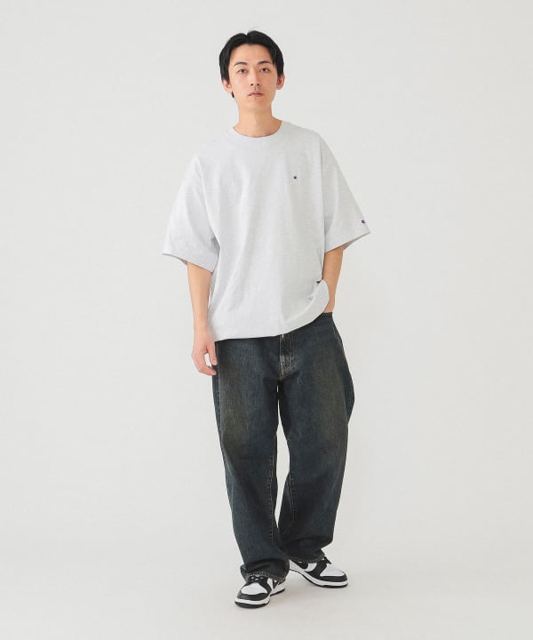 BEAMS（ビームス）Champion × BEAMS / 別注 ニューフェイクイン T 