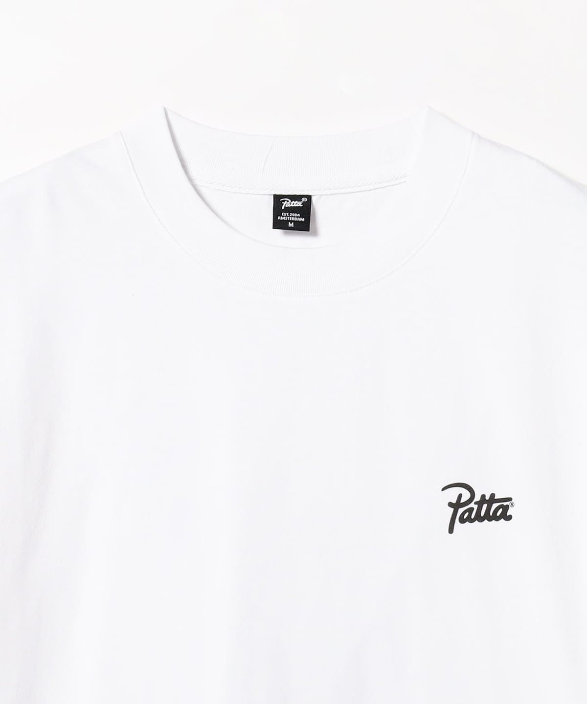 BEAMS（ビームス）PATTA / REFLECT AND MANIFEST WASHED T-SHIRT（T