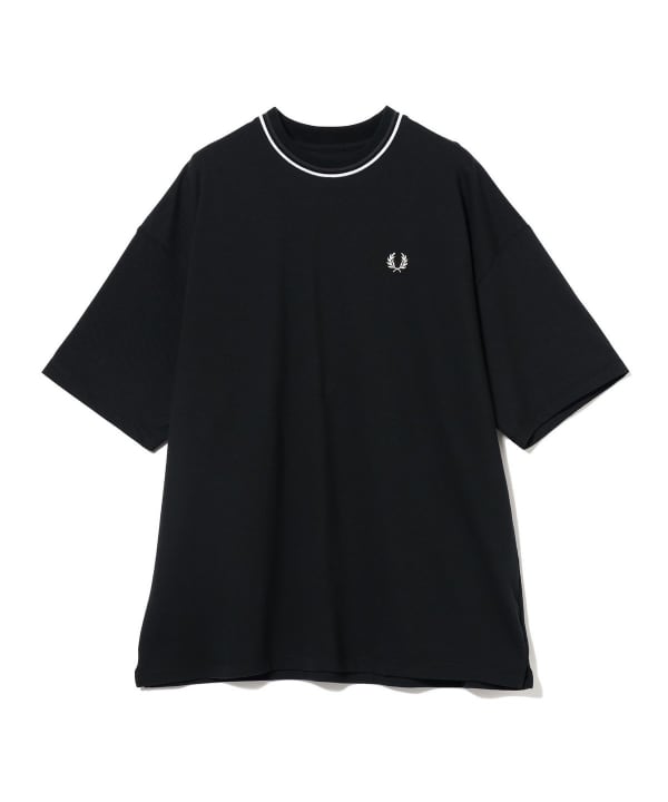 BEAMS（ビームス）【別注】FRED PERRY / オーバーサイズ ピケ Tシャツ（Tシャツ・カットソー Tシャツ）通販｜BEAMS