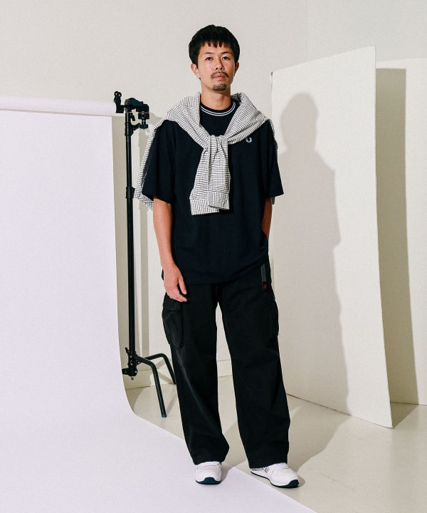 BEAMS（ビームス）【別注】FRED PERRY / オーバーサイズ ピケ T