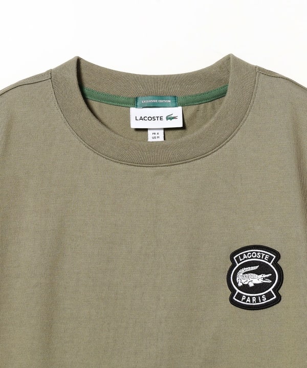 BEAMS（ビームス）【別注】LACOSTE / アーカイブロゴ Tシャツ（Tシャツ・カットソー Tシャツ）通販｜BEAMS