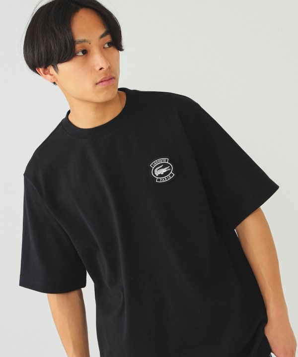 BEAMS（ビームス）LACOSTE for BEAMS / 別注 アーカイブロゴ Tシャツ 