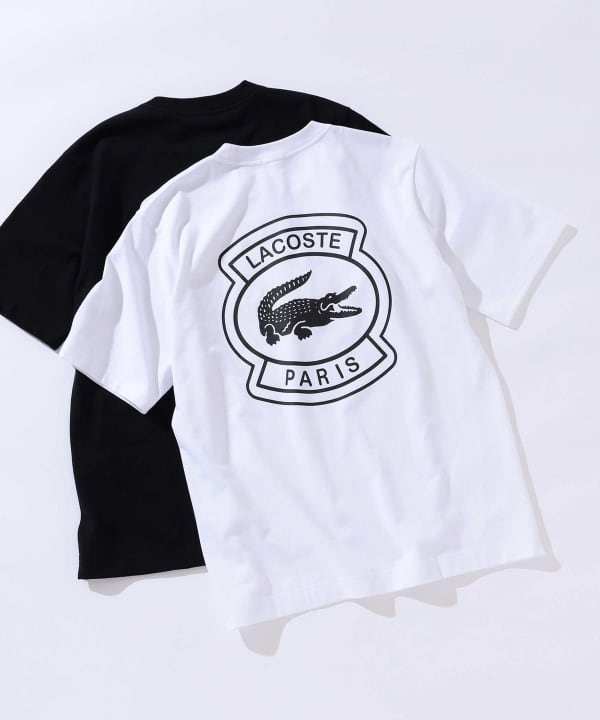 BEAMS（ビームス）【別注】LACOSTE / ロゴ Tシャツ（Tシャツ・カットソー Tシャツ）通販｜BEAMS