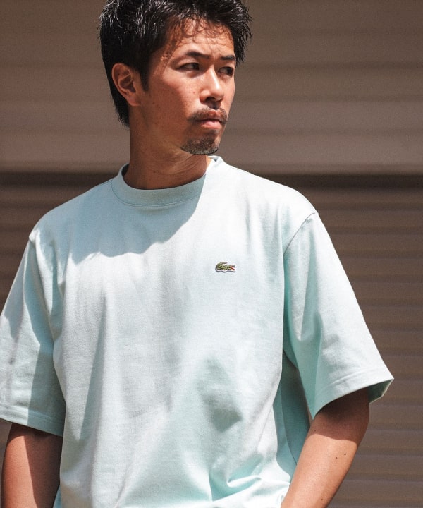 BEAMS（ビームス）【別注】LACOSTE / ロゴ Tシャツ（Tシャツ・カットソー Tシャツ）通販｜BEAMS