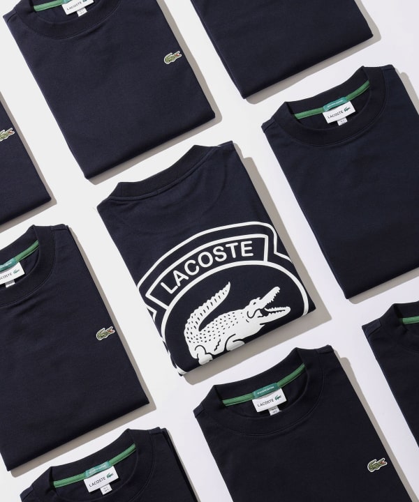 BEAMS（ビームス）【別注】LACOSTE / ロゴ Tシャツ（Tシャツ・カットソー Tシャツ）通販｜BEAMS