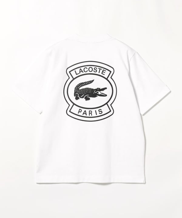 BEAMS（ビームス）【別注】LACOSTE / ロゴ Tシャツ（Tシャツ・カットソー Tシャツ）通販｜BEAMS