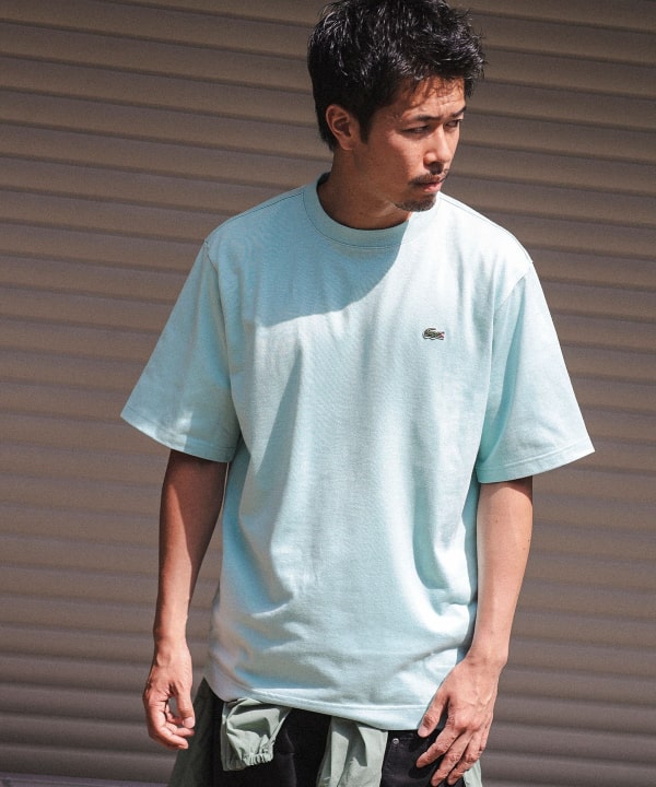 BEAMS（ビームス）【別注】LACOSTE / ロゴ Tシャツ（Tシャツ・カットソー Tシャツ）通販｜BEAMS