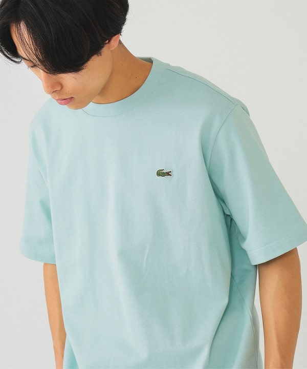 BEAMS（ビームス）【別注】LACOSTE / ロゴ Tシャツ（Tシャツ・カットソー Tシャツ）通販｜BEAMS