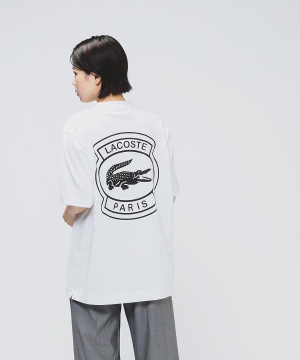 BEAMS（ビームス）【別注】LACOSTE / ロゴ Tシャツ（Tシャツ・カットソー Tシャツ）通販｜BEAMS