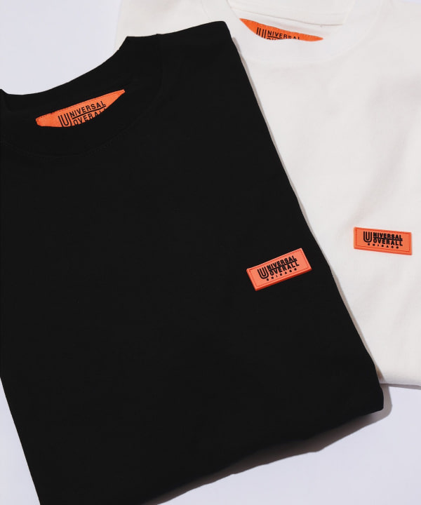 BEAMS（ビームス）【別注】UNIVERSAL OVERALL / ロゴ Tシャツ（Tシャツ・カットソー Tシャツ）通販｜BEAMS