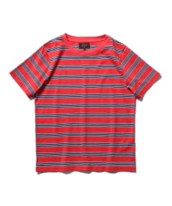 ▲BEAMS PLUS / マルチボーダーTシャツ
