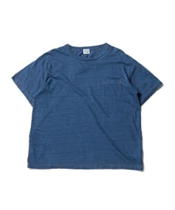 ▲orslow × BEAMS / 別注 インディゴ染め Tシャツ