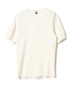▲Healthknit × BEAMS PLUS / ミリタリーワッフル 半袖Tシャツ