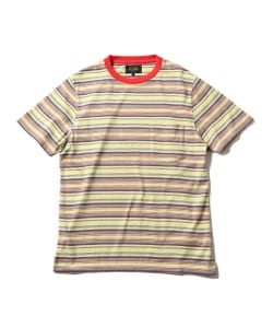 ▲BEAMS PLUS / マルチボーダーTシャツ