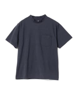 ▲KAPTAIN SUNSHINE / NEW ネイビーヤード ネックTシャツ