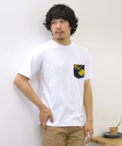 ▲BEAMS / アロハ ポケット Tシャツ
