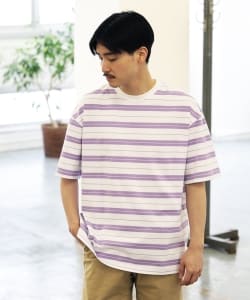▲BEAMS / ボーダー ビッグ Tシャツ