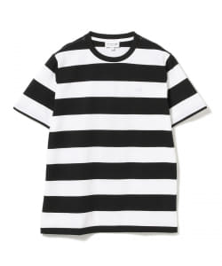 ▲LACOSTE / ビッグボーダー クルーネック Tシャツ
