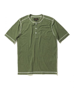 ▲BEAMS PLUS / ヘンリー ネック Tシャツ