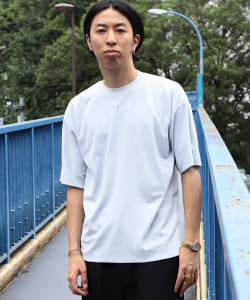AURALEE / HARD TWIST AMUNZEN DOUBLE CLOTH TEE