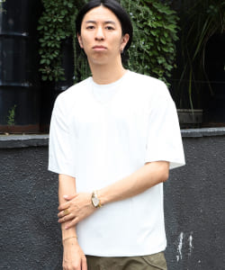 AURALEE / HARD TWIST AMUNZEN DOUBLE CLOTH TEE