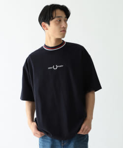▲FRED PERRY × BEAMS / 別注 オーバーサイズ ピケ Tシャツ
