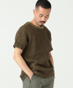 ▲ts(s) / POCKET WAFFLE T SHIRT