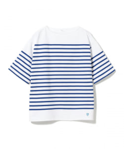 ▲ORCIVAL / ナバルボーダー ビッグシルエット Tシャツ