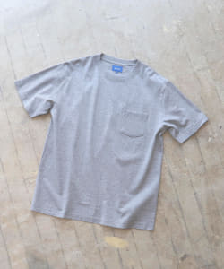 ▲BEAMS / リブ ポケット Tシャツ