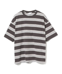 ▲UNUSED / ボーダー ショートスリーブ Tシャツ