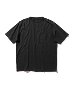 ▲BEAMS PLUS / ヘンプ コットン クルーネック ポケットTシャツ