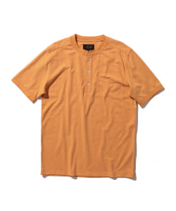 ▲BEAMS PLUS / ヘンプ コットン ヘンリーネック Tシャツ