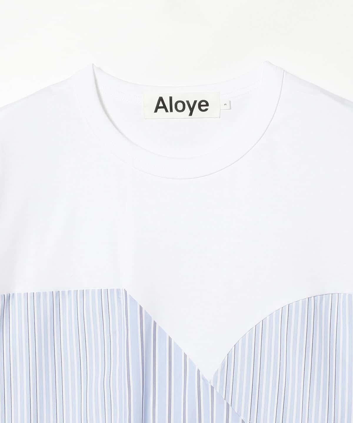 BEAMS T（ビームスT）【アウトレット】ALOYE / Shirt Fabrick Tシャツ