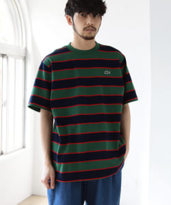 ▲LACOSTE × BEAMS / 別注 Border T-shirt